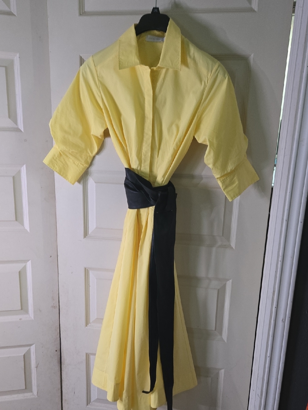 Jonathan SIMKHAI Jazz Cotton Pintuck Midi Dress - Picture 2 of 14